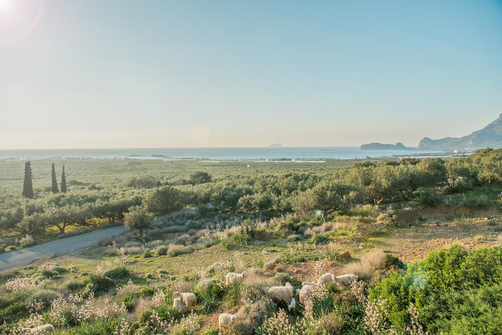 Villa Tramonto Phalasarna Exteriör bild